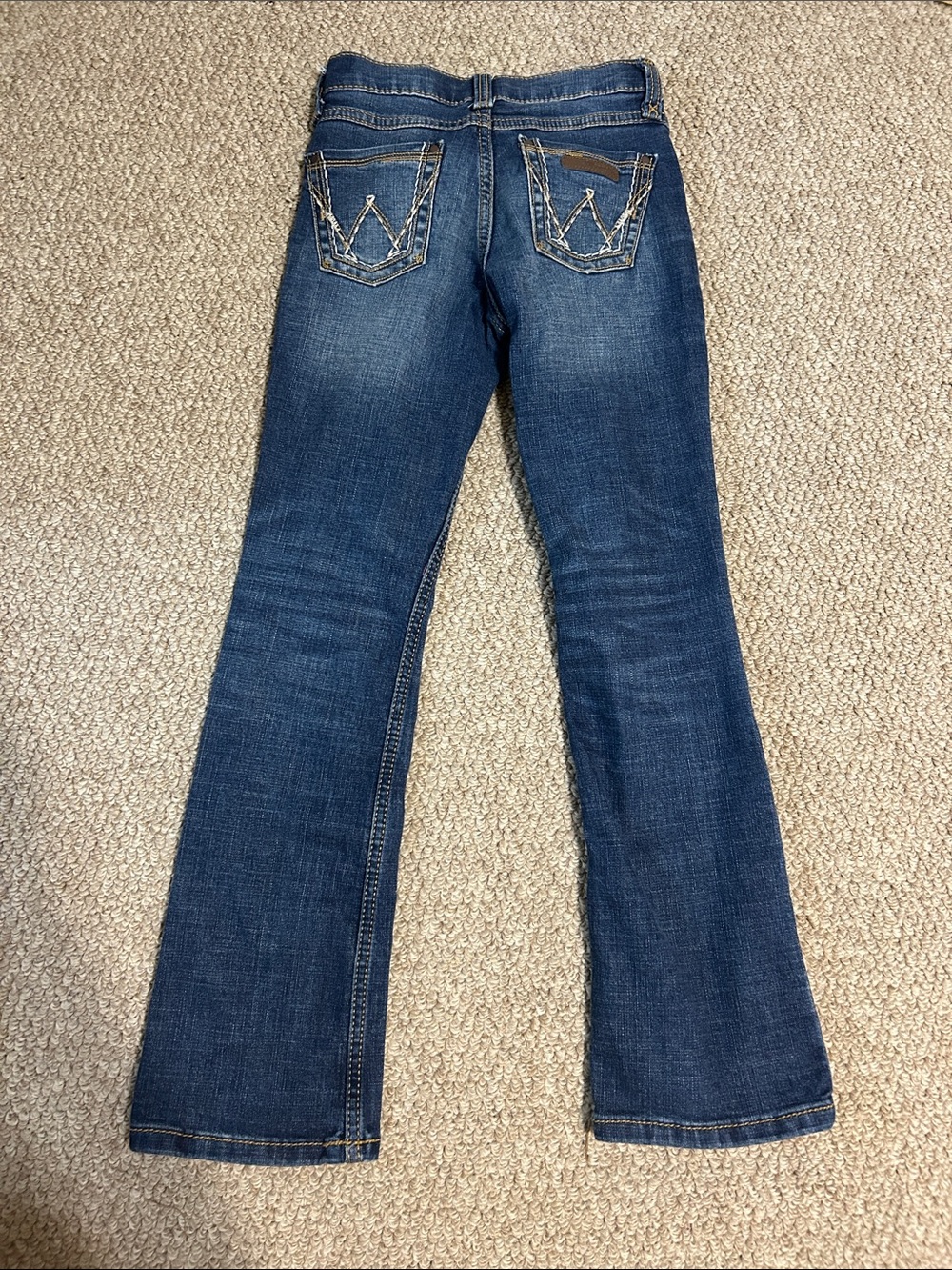 Wrangler Classic Kids Dark Blue Denim Jeans